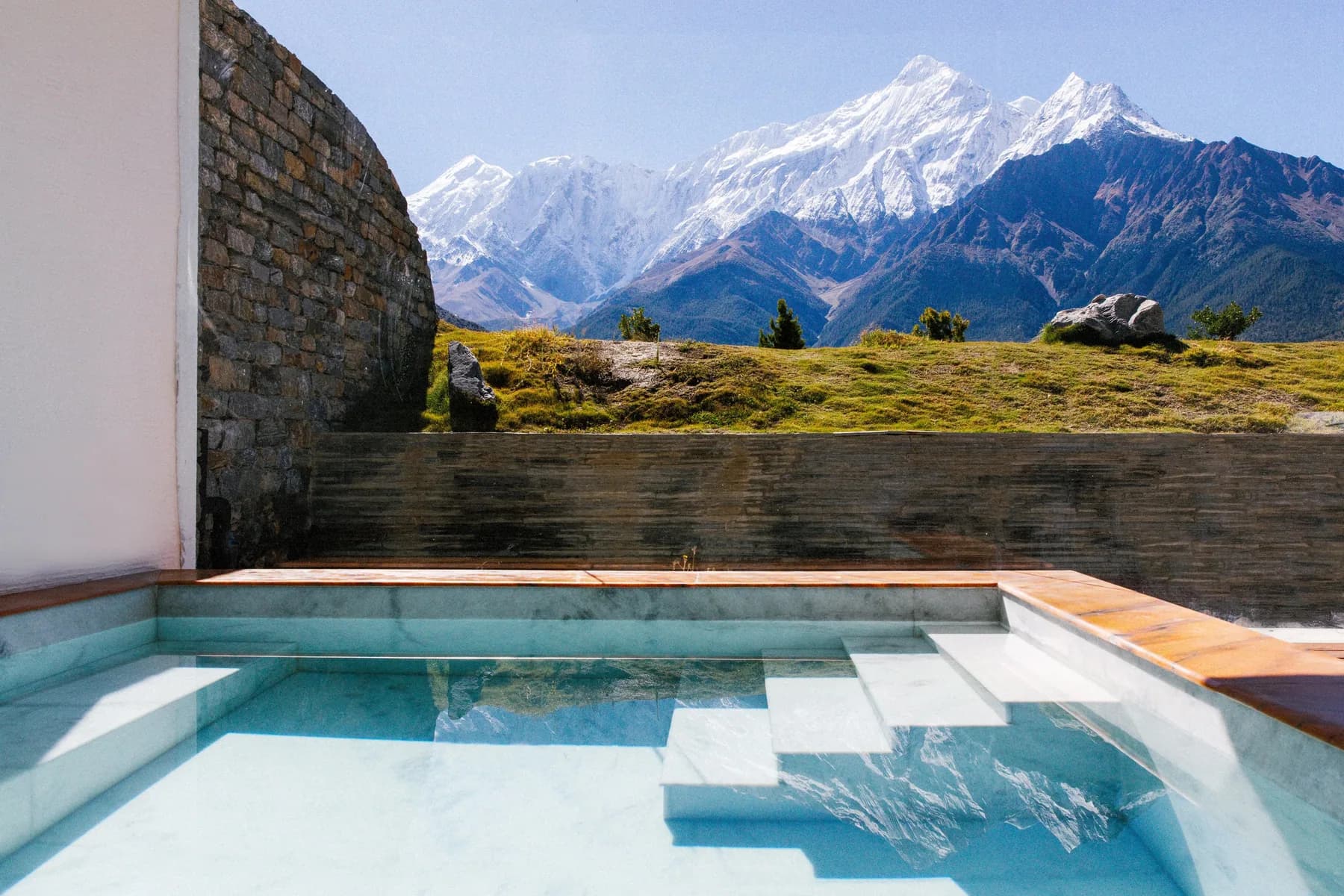 Travel experience representing wellness retreat booking software